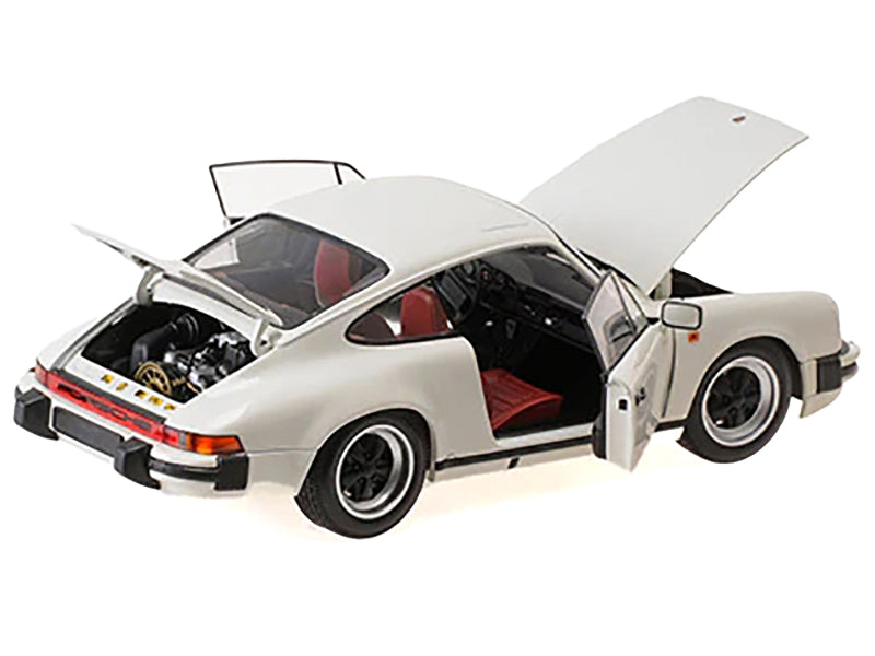 1983 Porsche 911 Carrera Coupe 3.2 White 1/18 Diecast Model Car by Minichamps