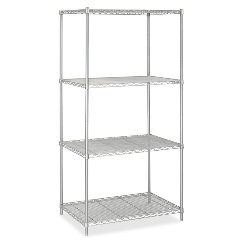 5288BL Industrial Wire Shelving - 36.0  x 24.0  x 72.0  - Steel - 4 x Shelf(ves) - Adjustable Shelf, Durable