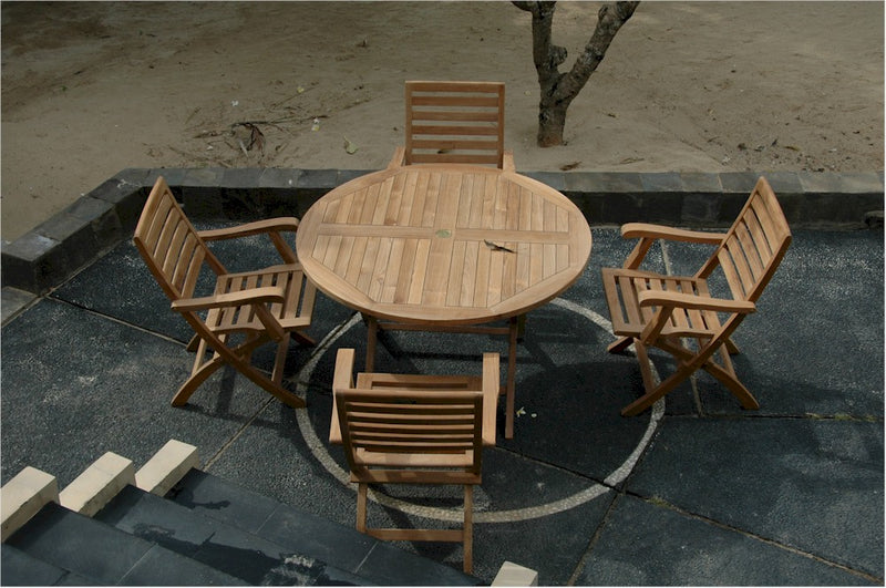 Bahama Round Dining 5 Piece Set