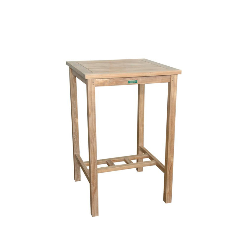 Avalon 27  Square Bar Table