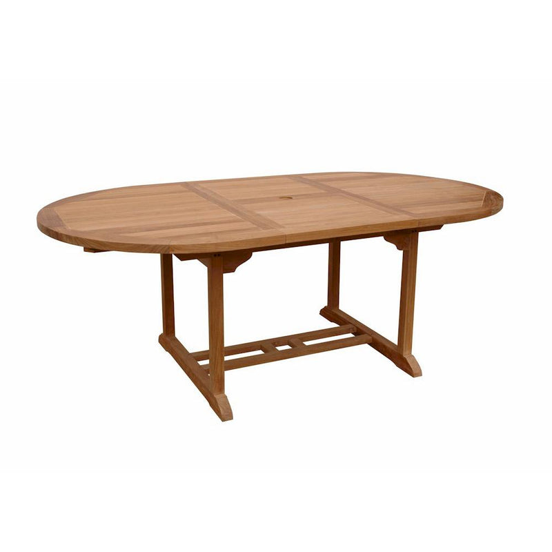 Bahama 71  Oval Extension Table Extra Thick Wood