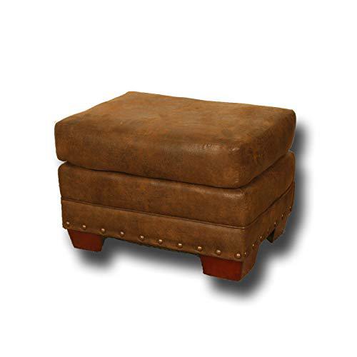 Buckskin Ottoman