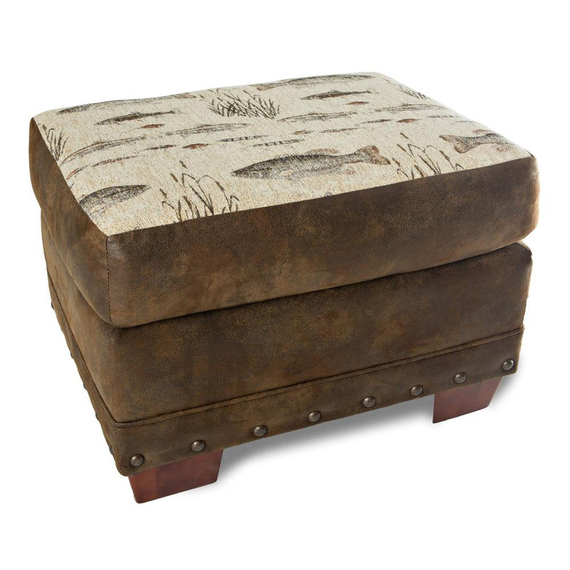 Angler's Cove Ottoman