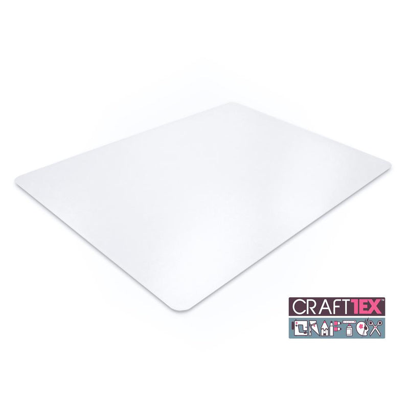 CraftTex, Ultimate Craft Table Protector Mat, Super-Strong Clear Polycarbonate, Size 20  x 36