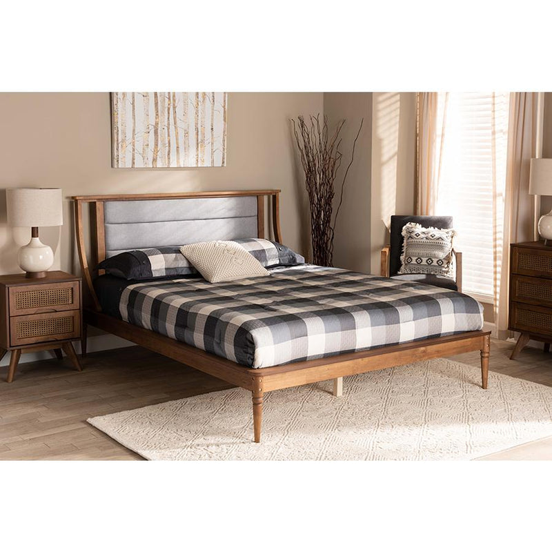 Baxton Studio Regis Full Platform Bed