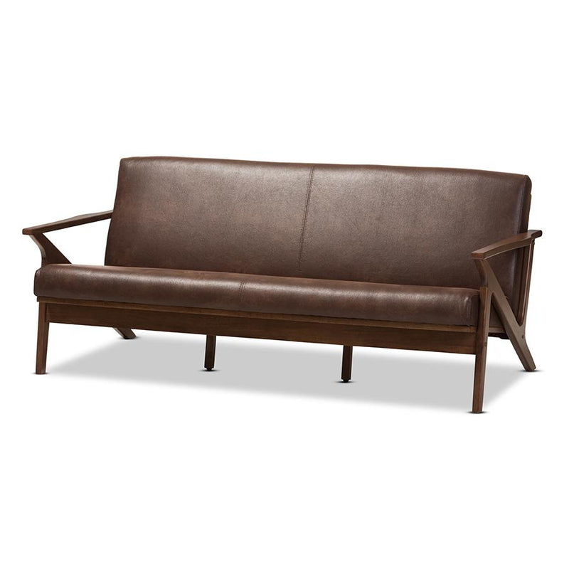 Leather 3-Seater Sofa