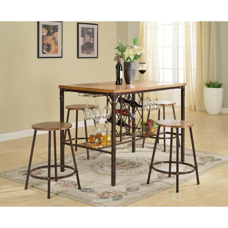 Baxton Studio Vintner Pub Set