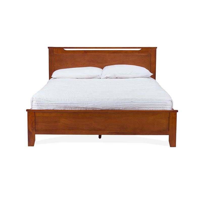 Baxton Studio Demitasse Brown Wood Contemporary Twin-Size Bed