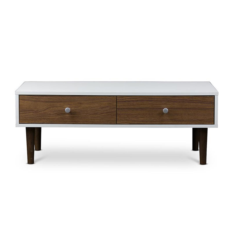 Baxton Studio Gemini Wood Contemporary Coffee Table