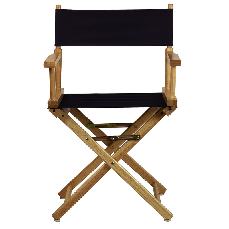 18  Director's Chair Natural Frame-Navy Blue Canvas