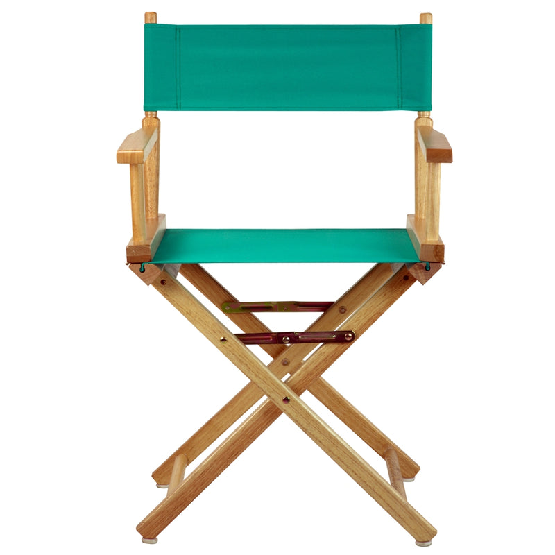 18  Director's Chair Black Frame-Teal Canvas