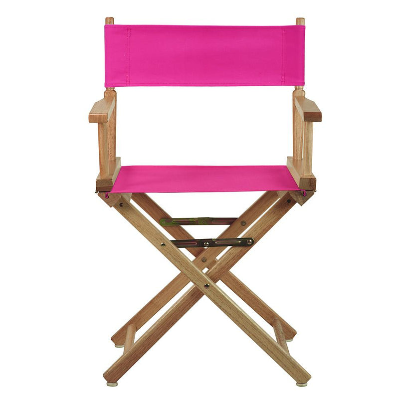 18  Director's Chair Natural Frame-Magenta Canvas