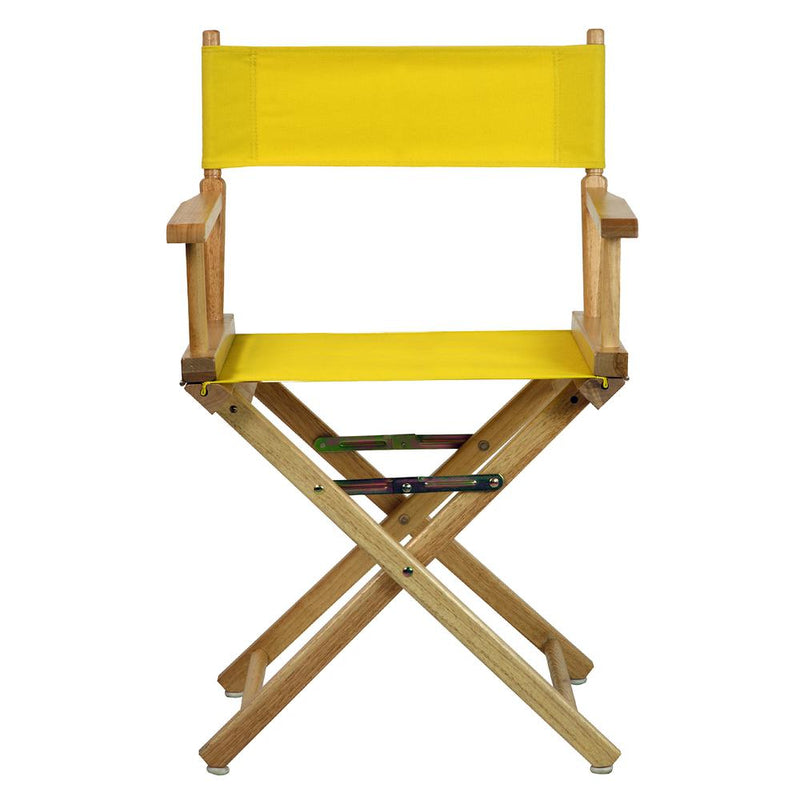 18  Director's Chair Natural Frame-Gold Canvas