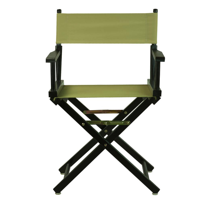 18  Director's Chair Black Frame-Olive Canvas