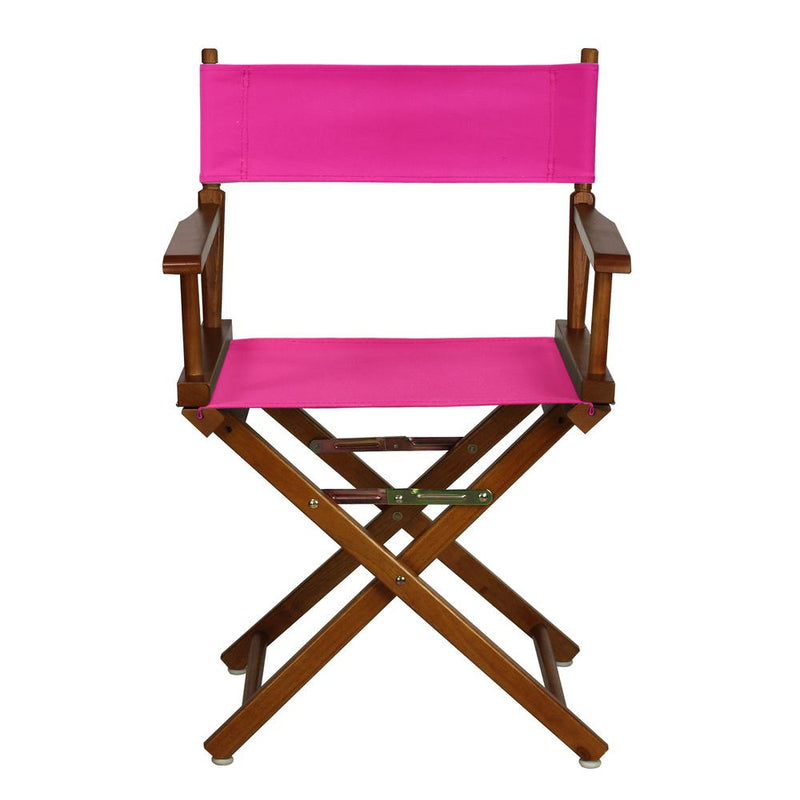 18  Director's Chair Honey Oak Frame-Magenta Canvas