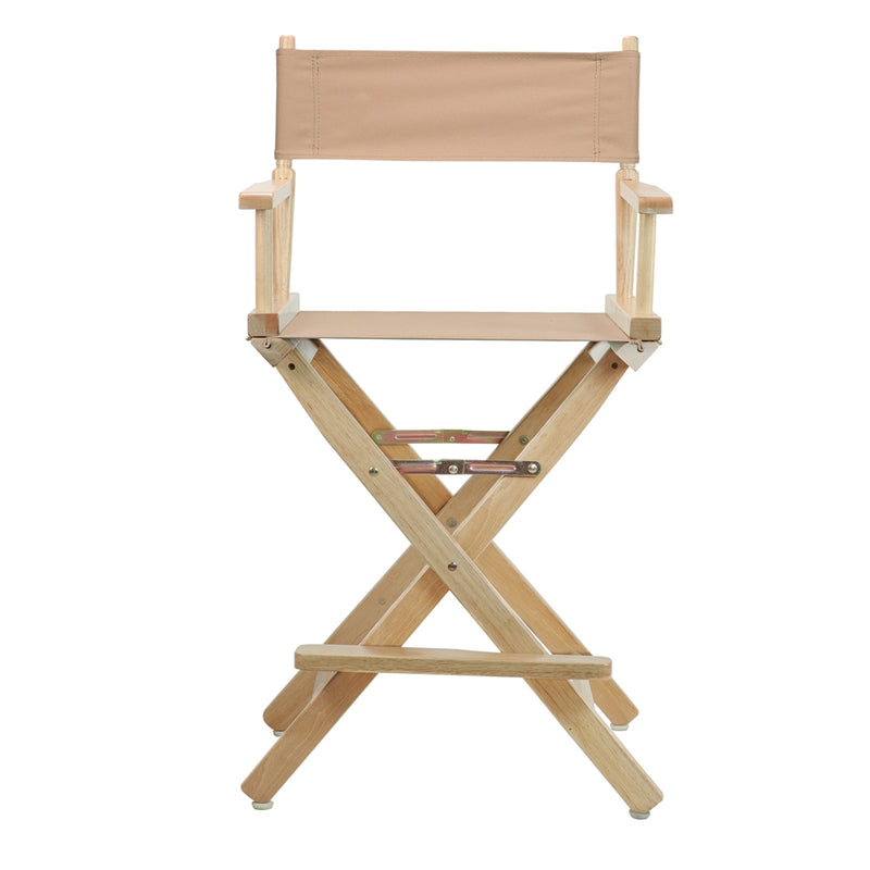 24  Director's Chair Natural Frame-Tan Canvas