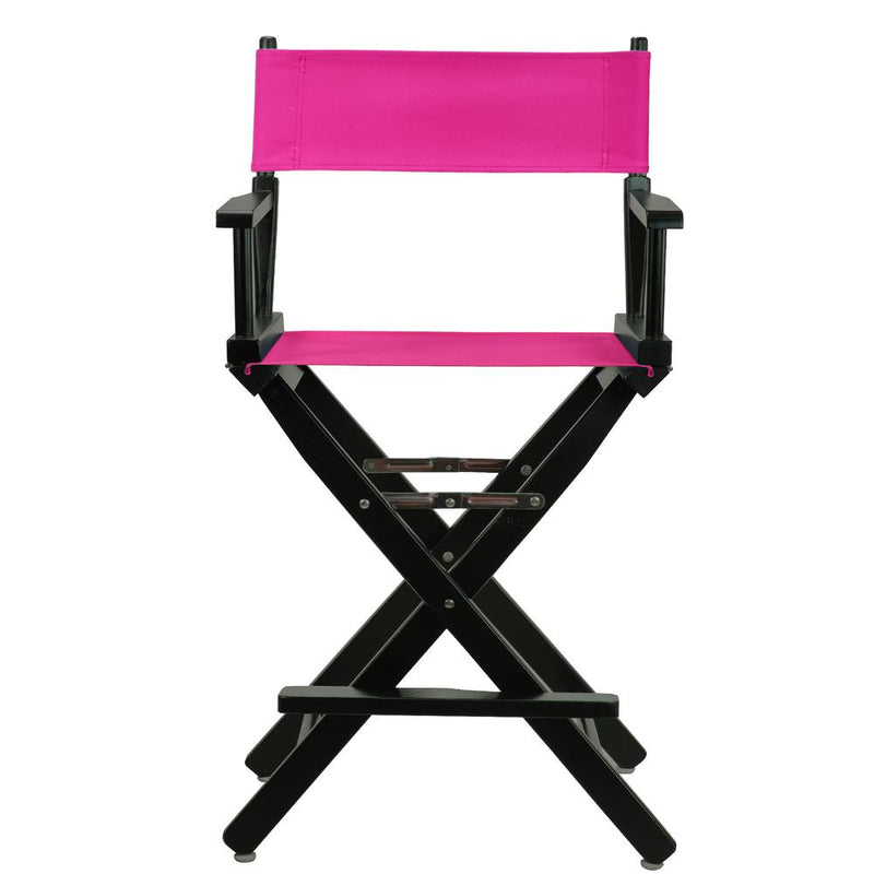 24  Director's Chair Black Frame-Magenta Canvas