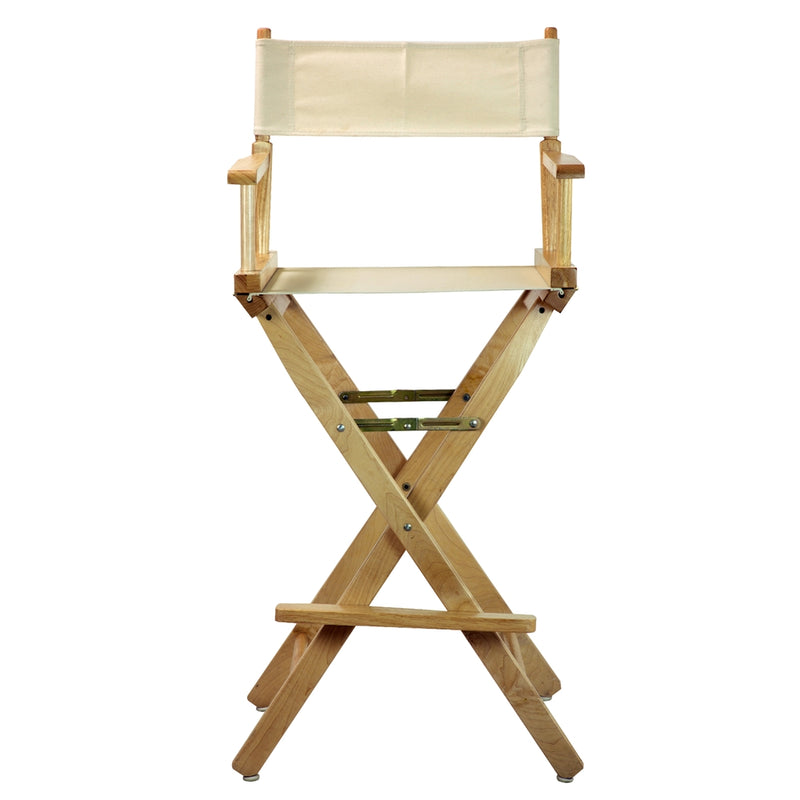 30  Director's Chair Natural Frame-Natural/Wheat Canvas