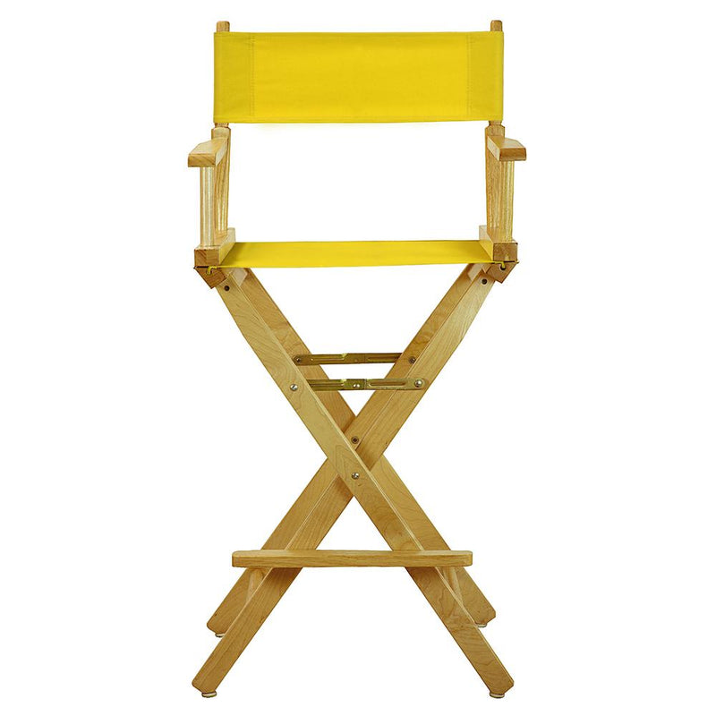 30  Director's Chair Natural Frame-Gold Canvas