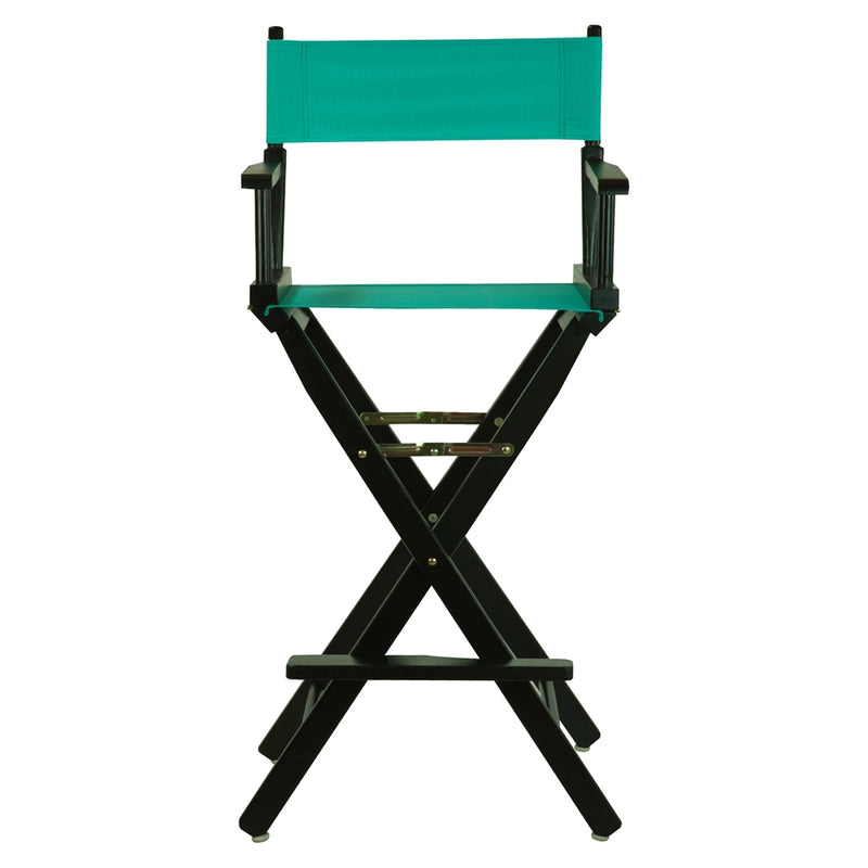 30  Director's Chair Black Frame-Teal Canvas