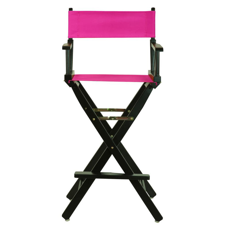 30  Director's Chair Black Frame-Magenta Canvas