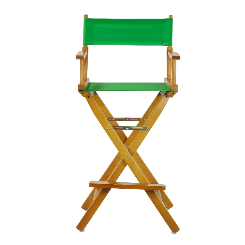 30  Director's Chair Honey Oak Frame-Green Canvas