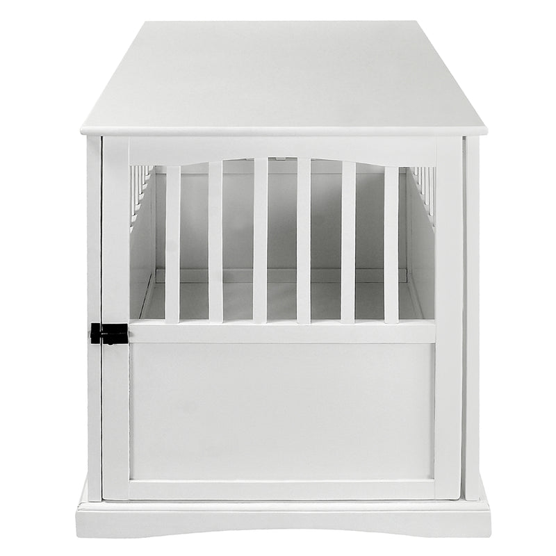 Pet Crate End Table-White