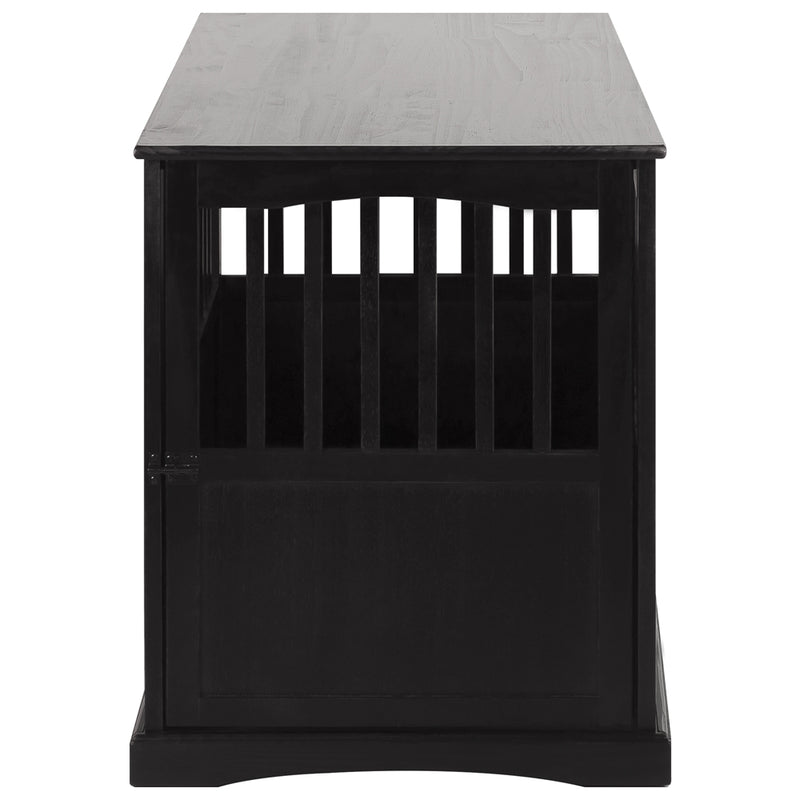 Pet Crate End Table-Black