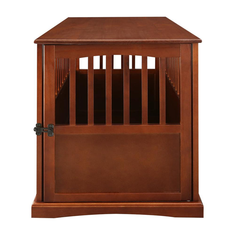 Pet Crate End Table - Walnut