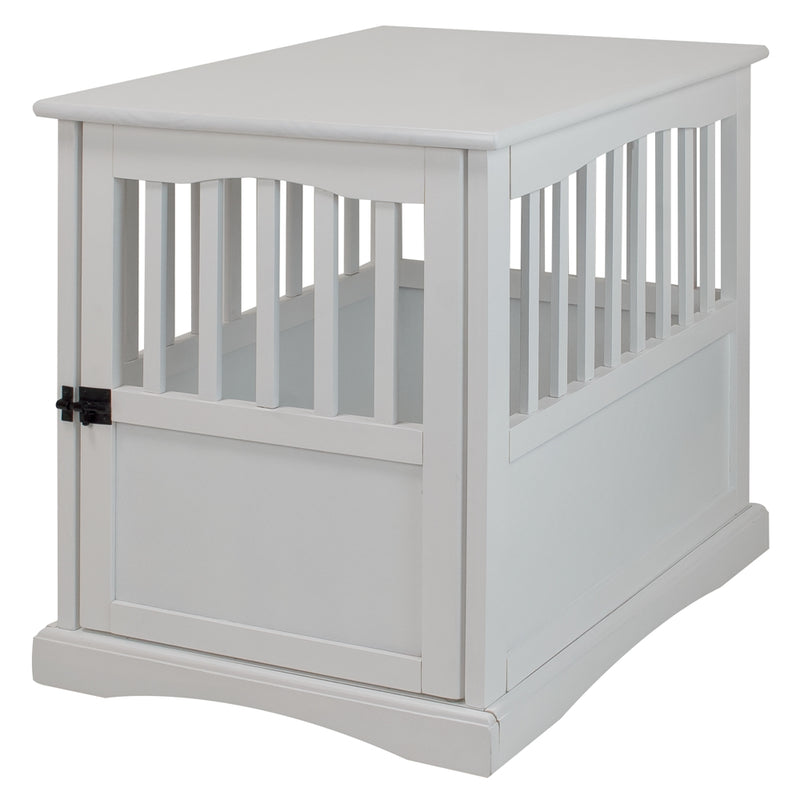 Pet Crate End Table-White