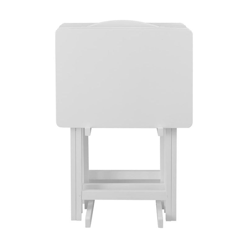 5pcs Tray Table Set - White