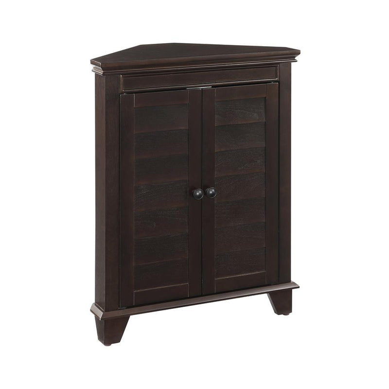 Lydia Corner Cabinet Espresso