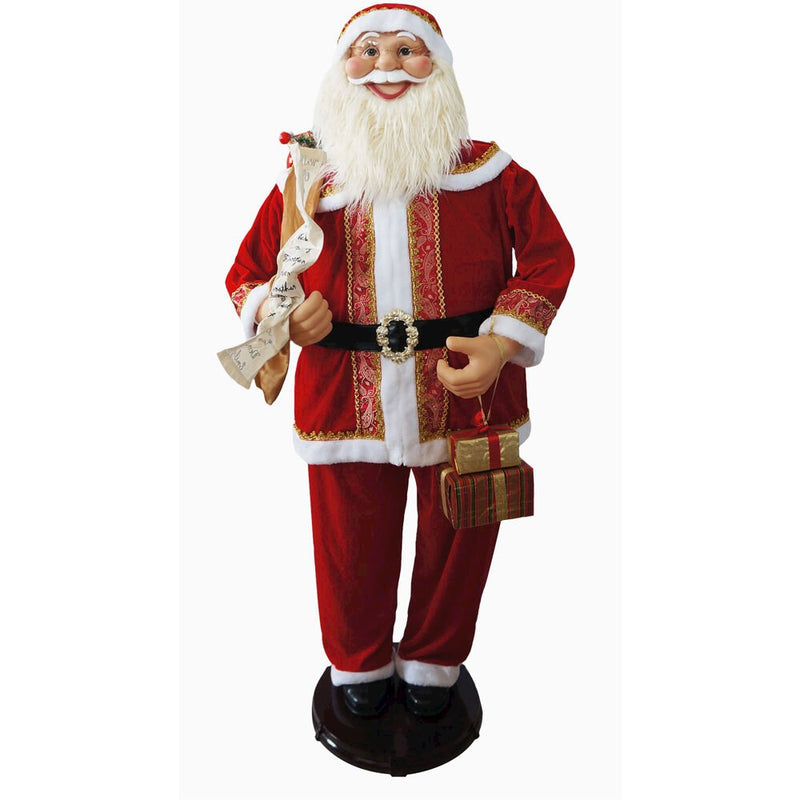 58" Santa With Gifts In Hand (Dancing/Music)