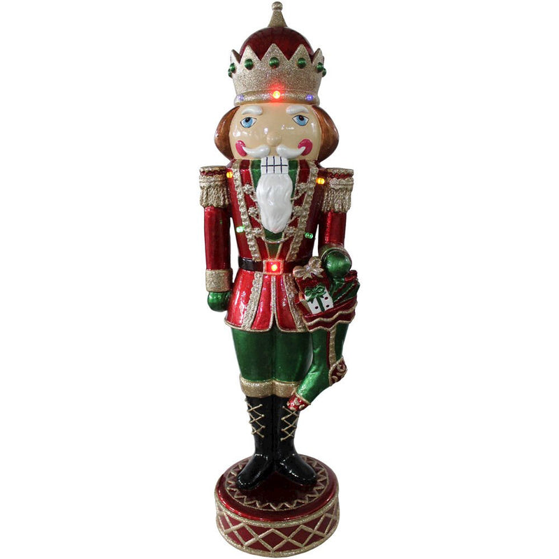 CT 22" Nutcracker Soldier, B/O Multi LED Lights and Music