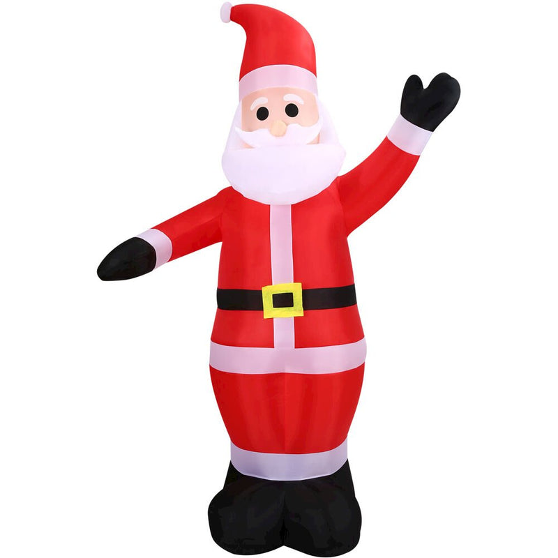 10ft Inflatable Santa with Lights