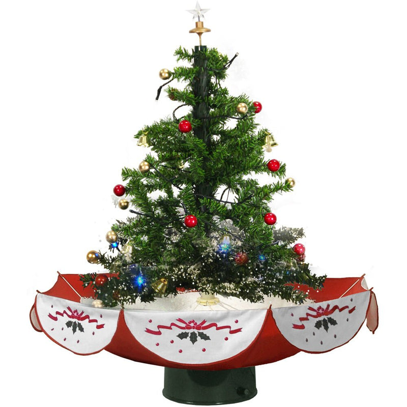 CT 29"H Snowy Tree with Star Topper