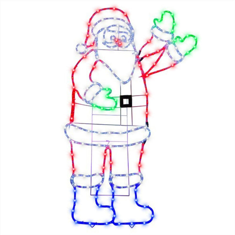 FHF 60" LED Waving Santa