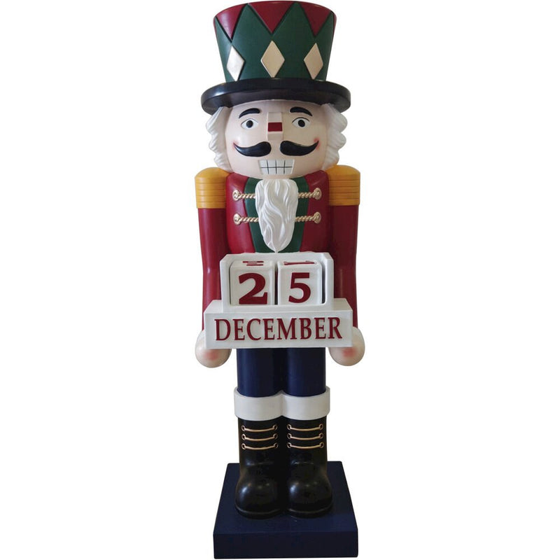 FHF 60" Musical Nutcracker with December Calendar