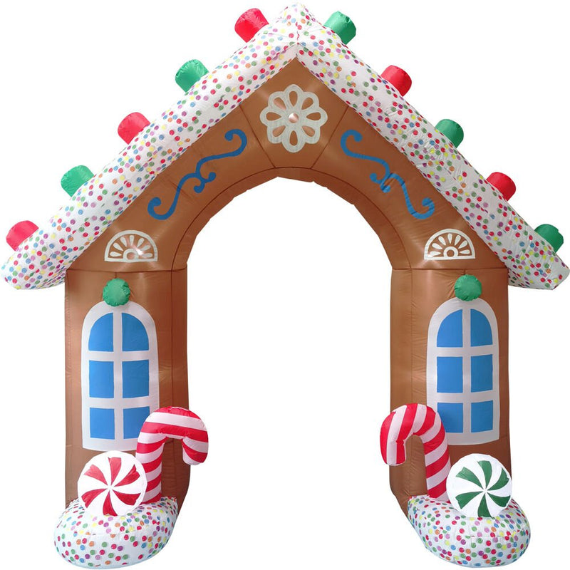 8ft Inflatable Gingerbread Arch w/ Arch