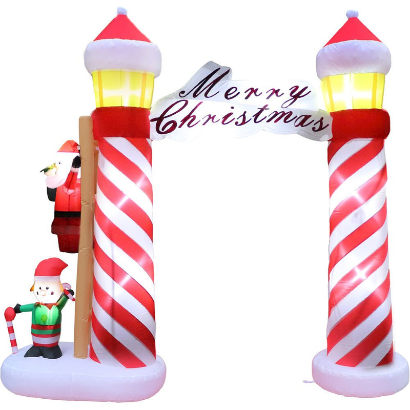 9ft Inflatable Lighthouse Arch w/ Lights