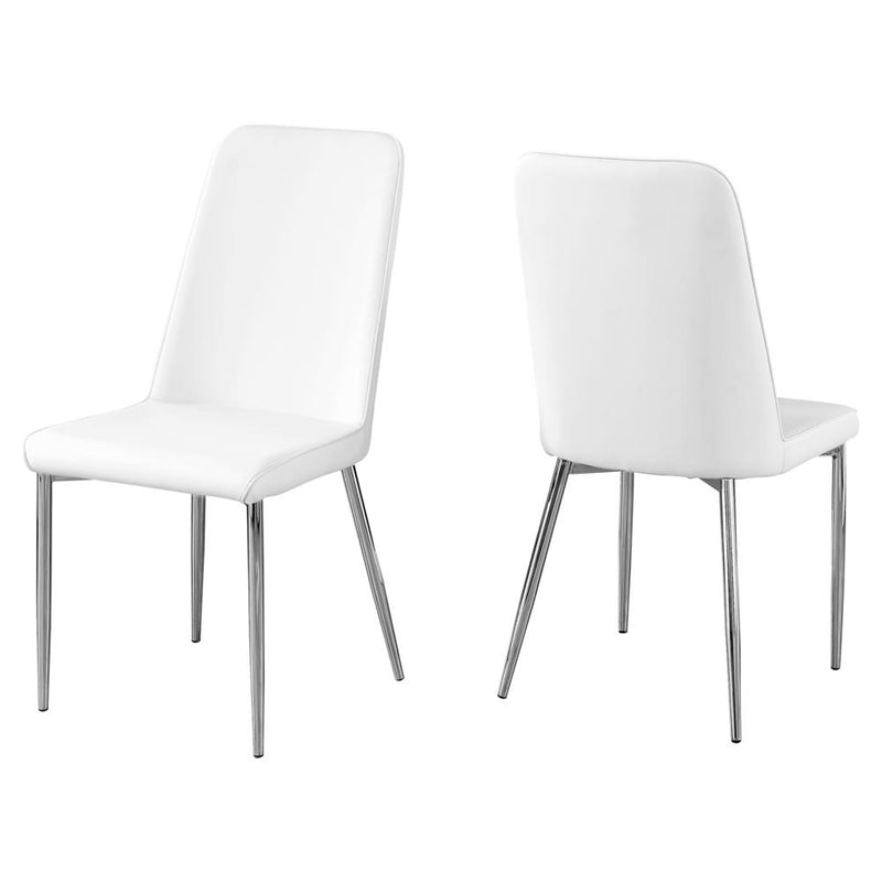 Dining Chair, Set Of 2, Side, Upholstered, Kitchen, Dining Room