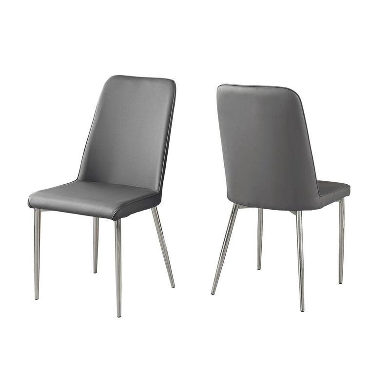 Dining Chair, Set Of 2, Side, Upholstered, Kitchen, Dining Room