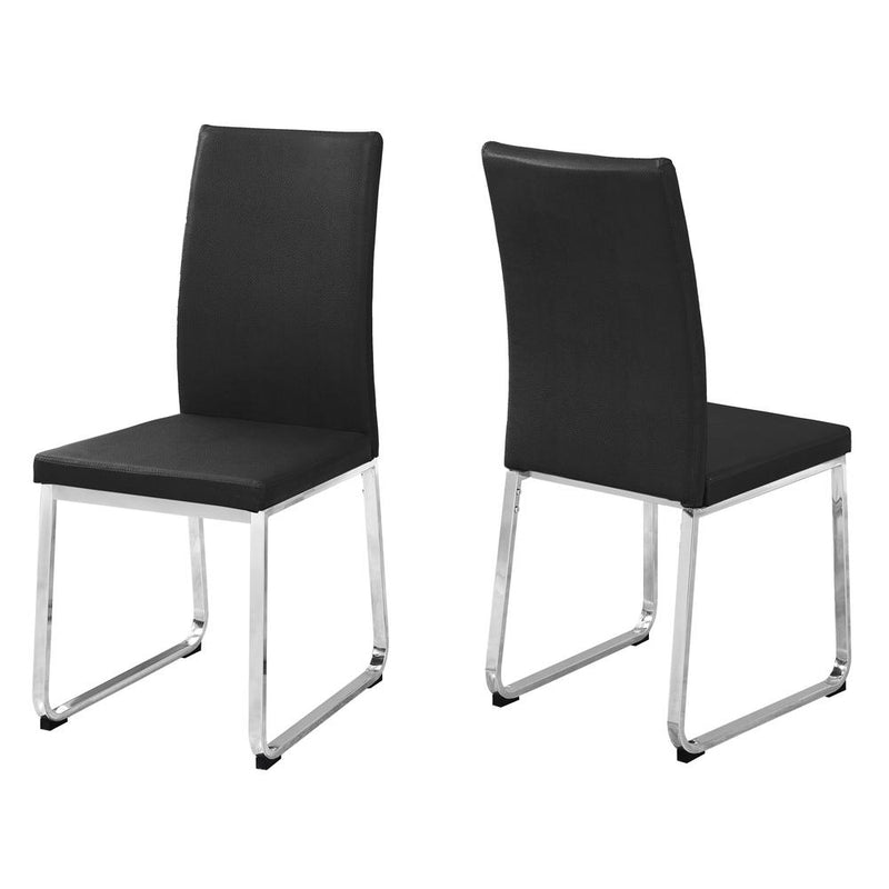 Dining Chair, Set Of 2, Side, Upholstered, Kitchen, Dining Room