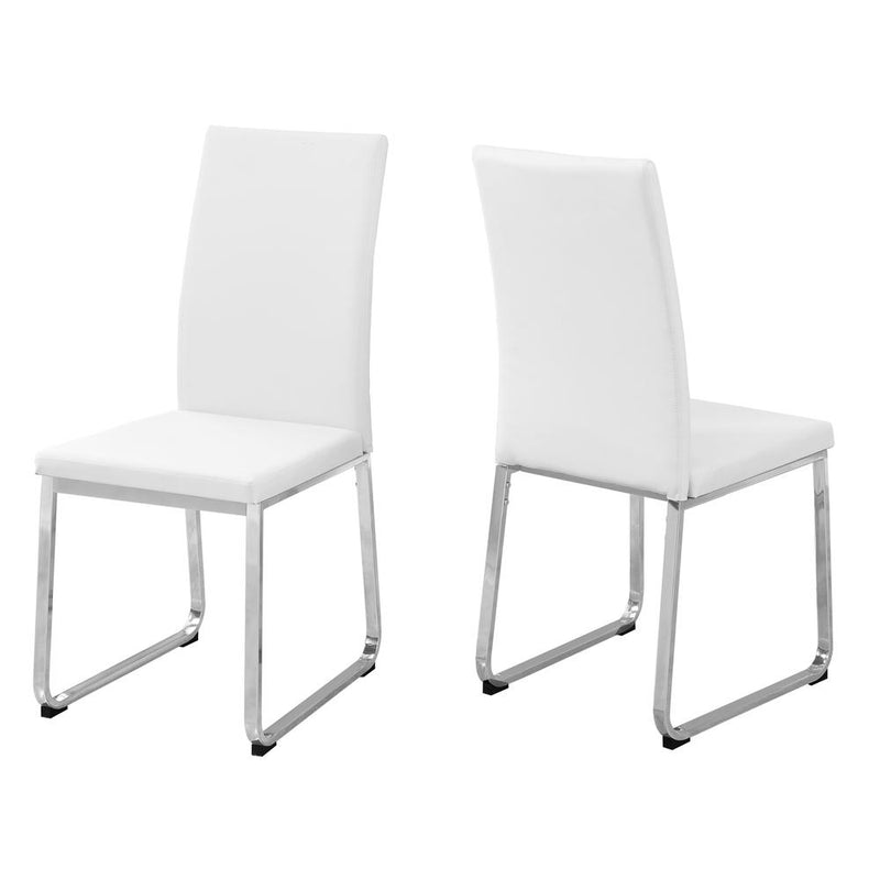 Dining Chair, Set Of 2, Side, Upholstered, Kitchen, Dining Room