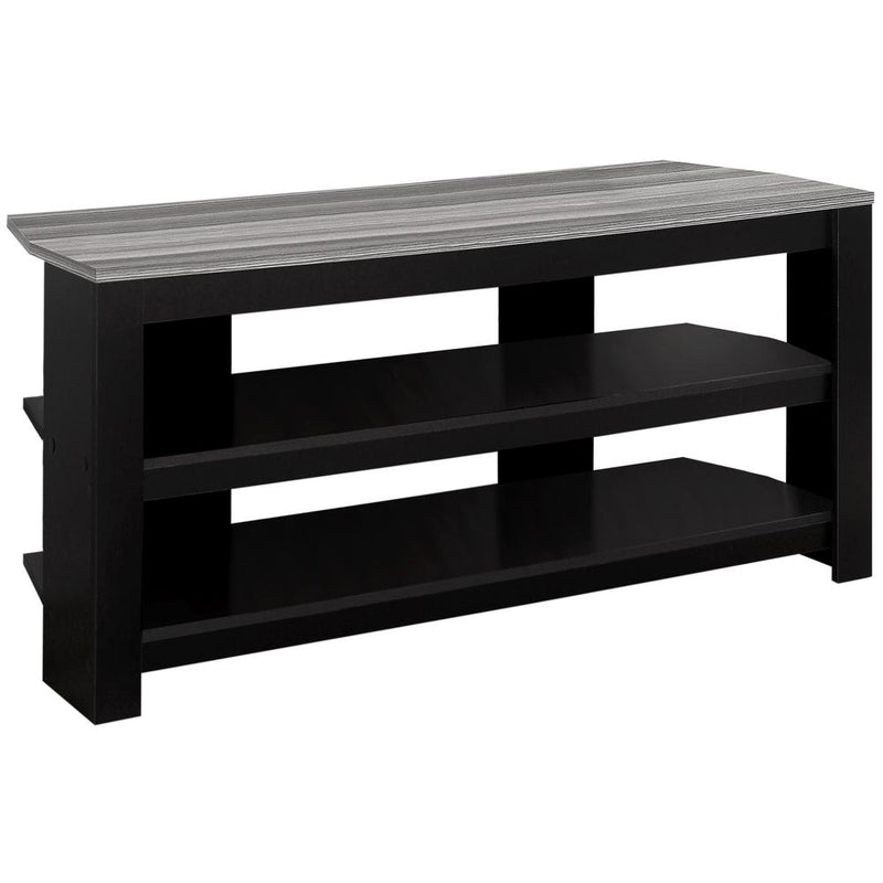 Tv Stand, 42 Inch, Console, Media Entertainment Center, Storage Shelves