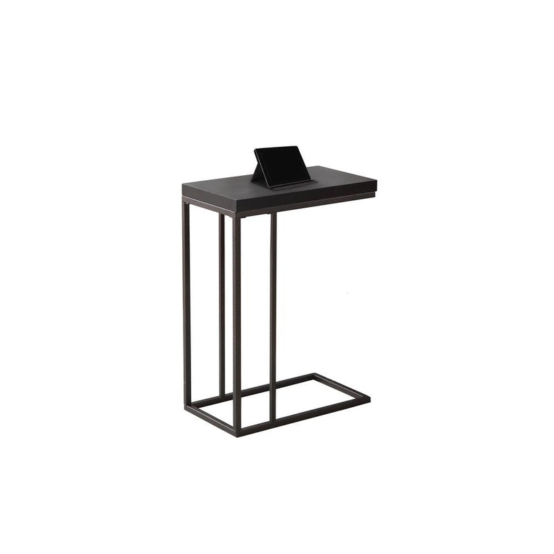 Accent Table, C-shaped, End, Side, Snack, Living Room, Bedroom