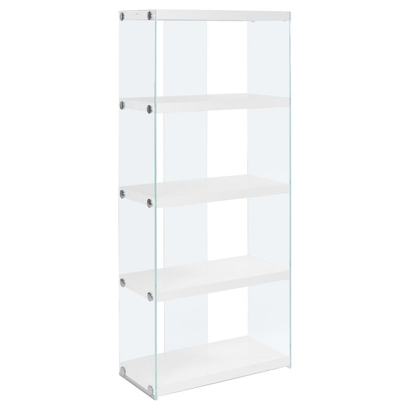 Bookshelf, Bookcase, Etagere, 5 Tier, 60H, Office, Bedroom