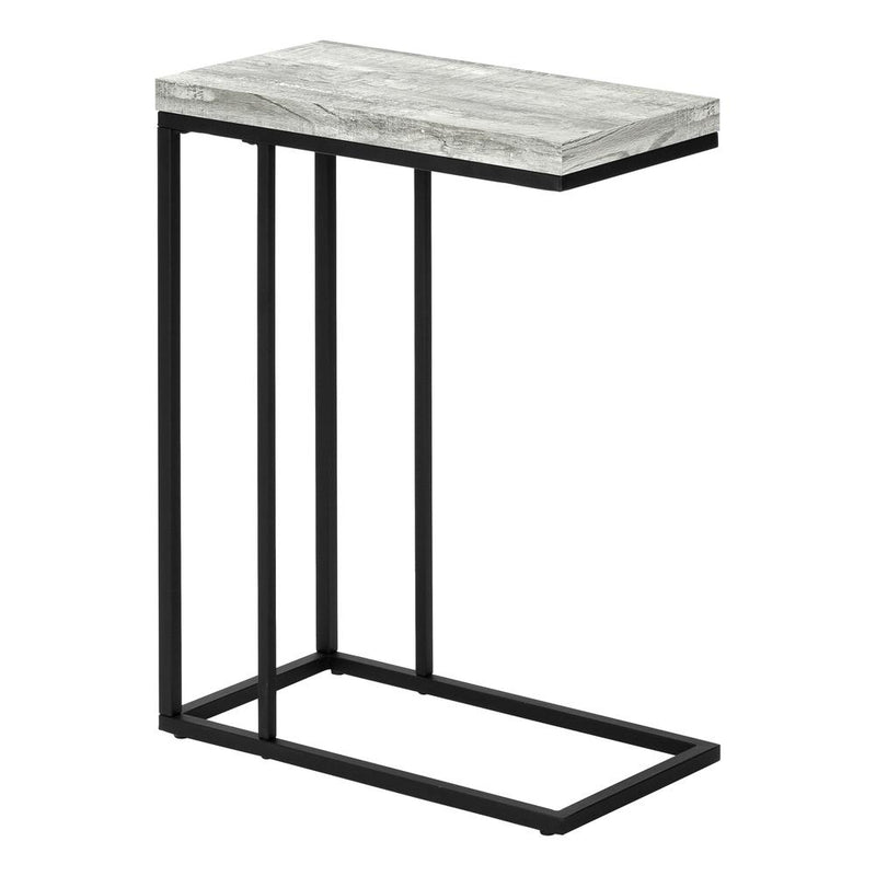 Accent Table, C-shaped, End, Side, Snack, Living Room, Bedroom