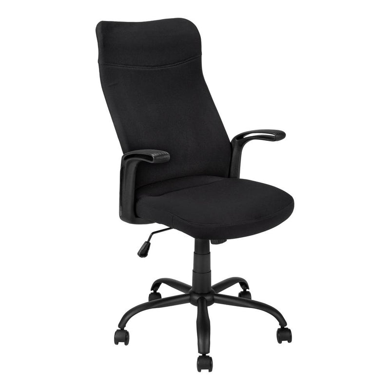 Office Chair, Adjustable Height, Swivel, Ergonomic, Armrests, Computer Desk