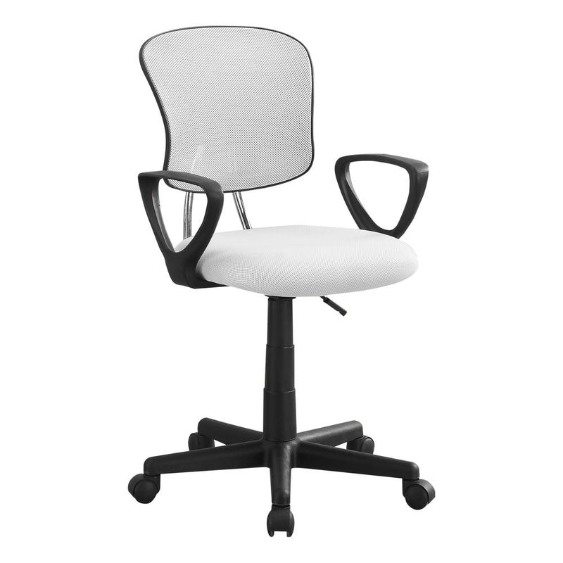 Office Chair, Adjustable Height, Swivel, Ergonomic, Armrests, Computer Desk